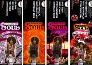 Party flyer, variations.